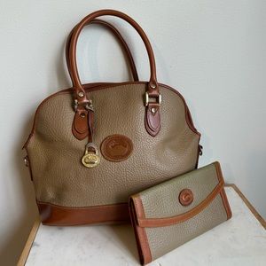 Dooney & Bourke bag and wallet set